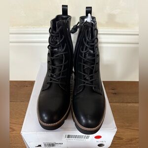 Dream Pairs Black Combat Boots